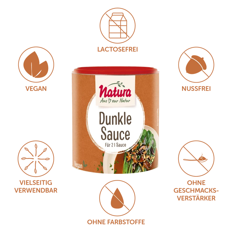 Natura - Dunkle Sauce 160g