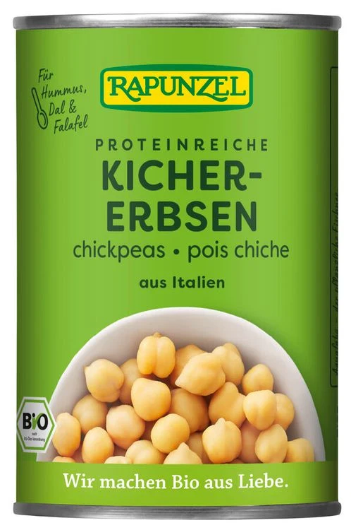 Rapunzel - Kichererbsen in der Dose, bio 400g