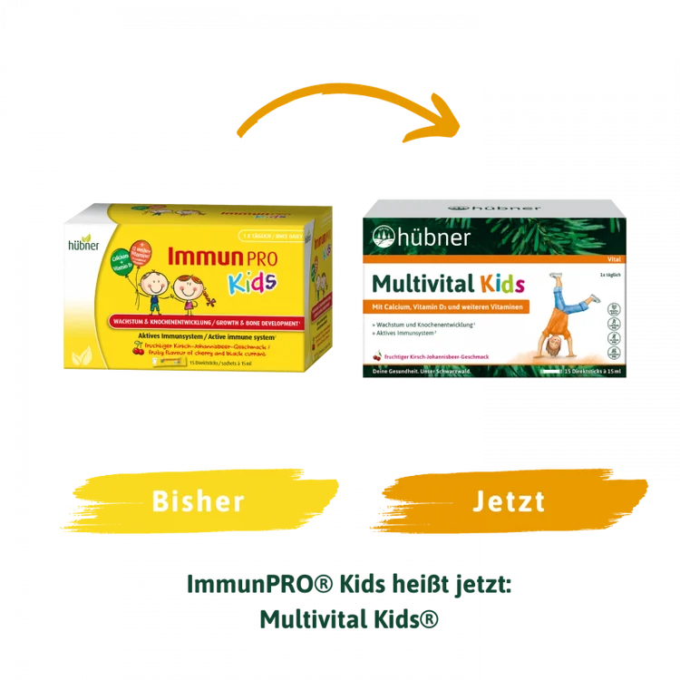 Hübner - Multivital Kids 225ml
