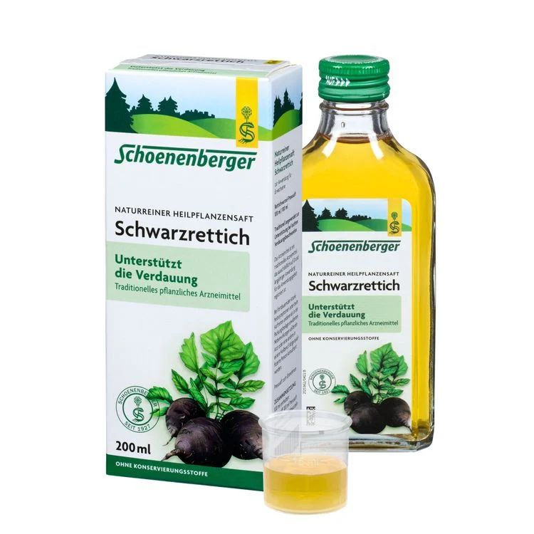Schoenenberger - Schwarzrettichsaft bio 200ml