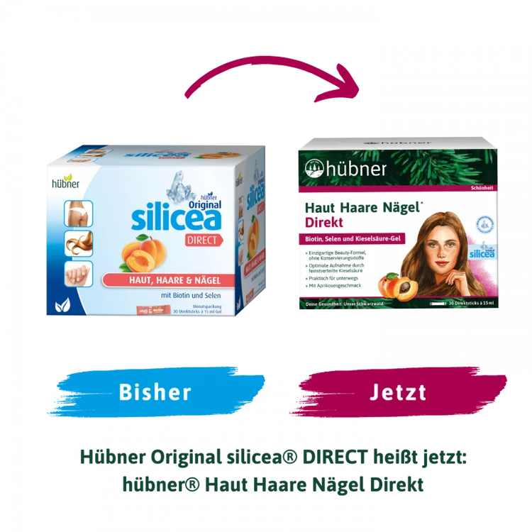 Hübner - Haut Haare Nägel Direkt Aprikose 30 Direktsticks à 15ml