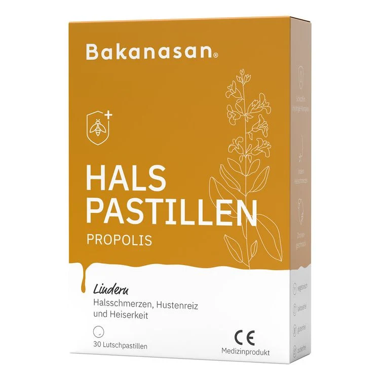 Bakanasan - Propolis Halspastillen 30 Stk.