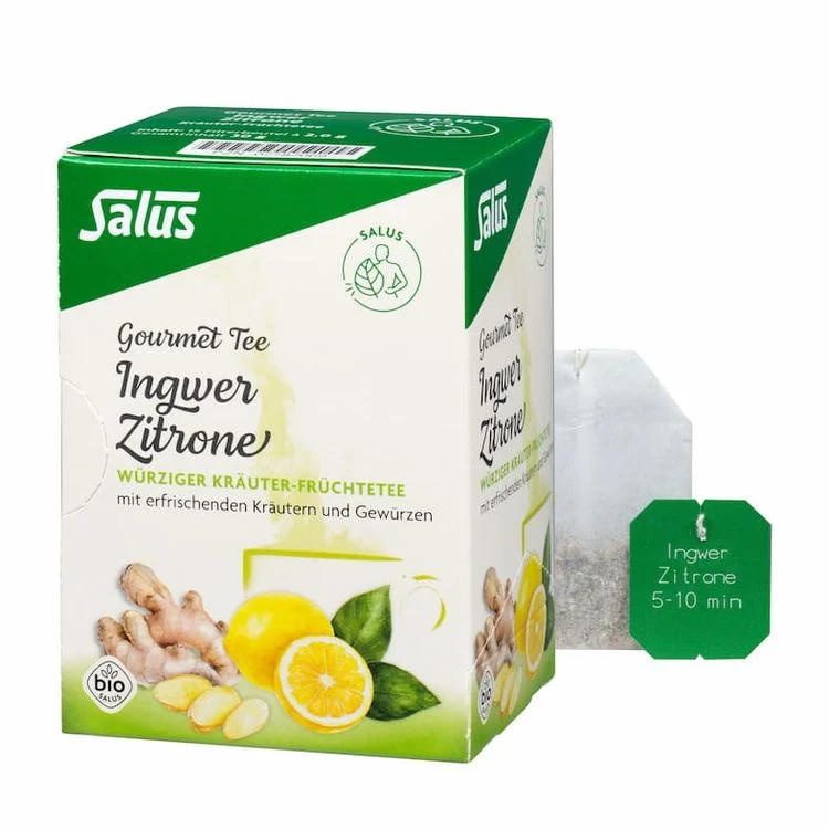 Salus - Gourmet Ingwer Zitrone Kräutertee bio 15 FB