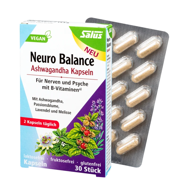 Salus - Neuro Balance Ashwagandha Kapseln 30 Kapseln