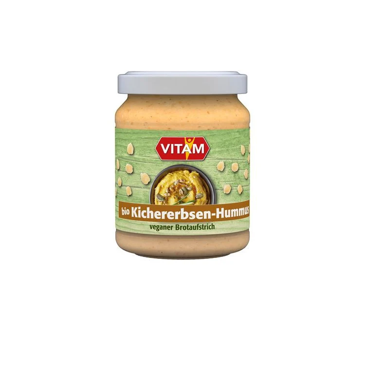Vitam - Kichererbsen Hummus Aufstrich bio 125g
