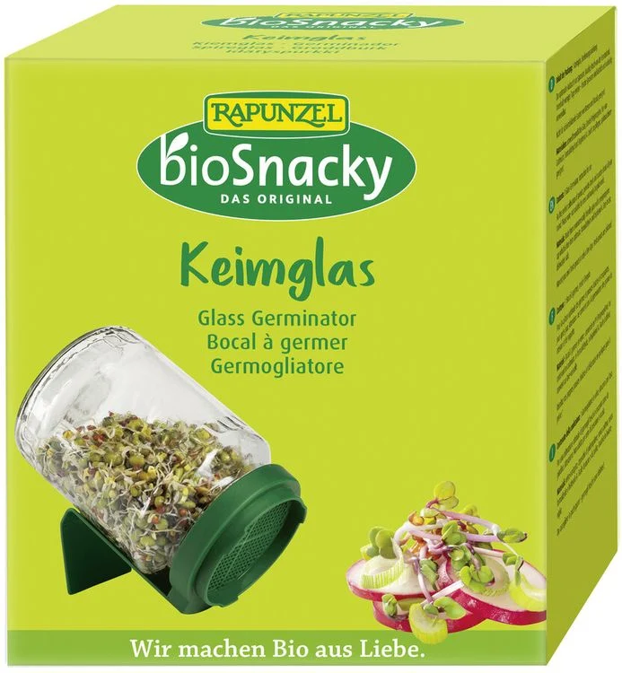 Rapunzel - Keimglas bioSnacky, 1St