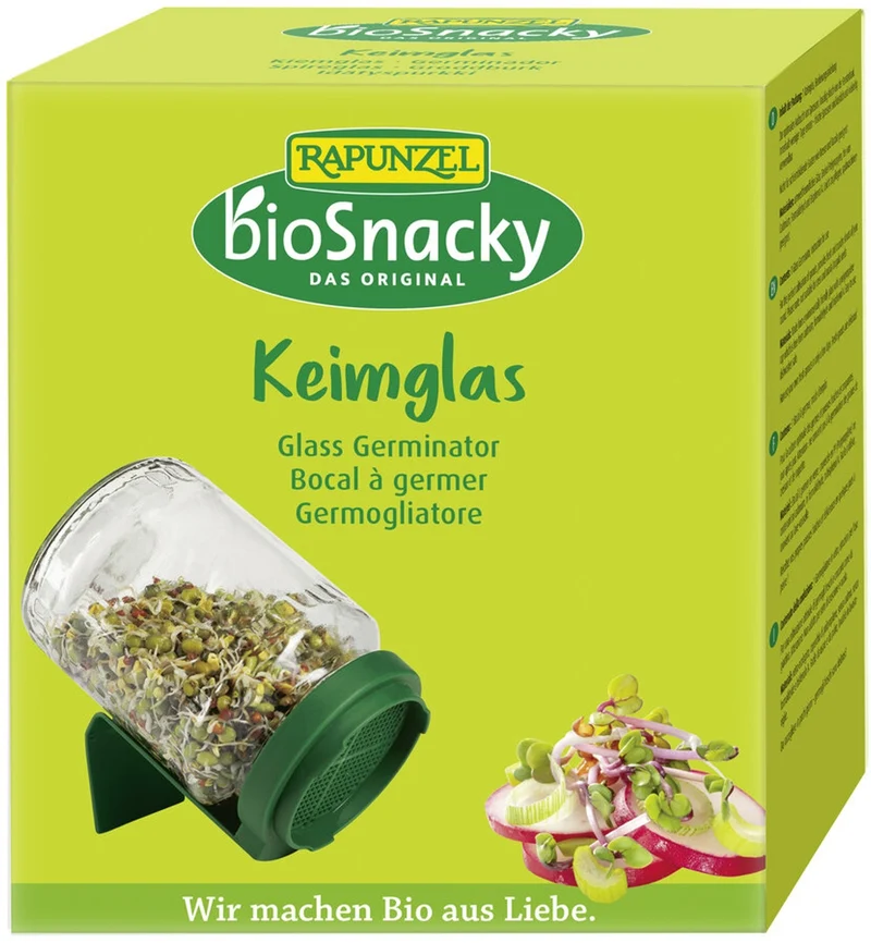 Rapunzel - Keimglas bioSnacky, 1St
