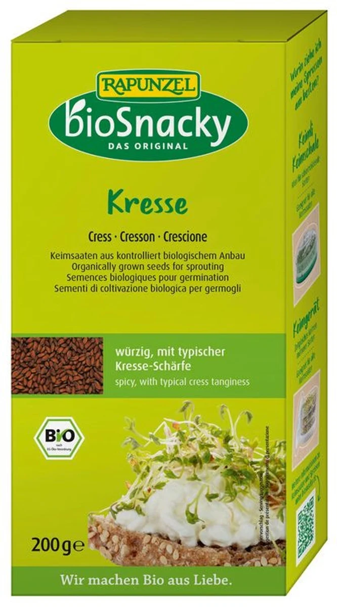 Rapunzel - Kresse bioSnacky, 200 g