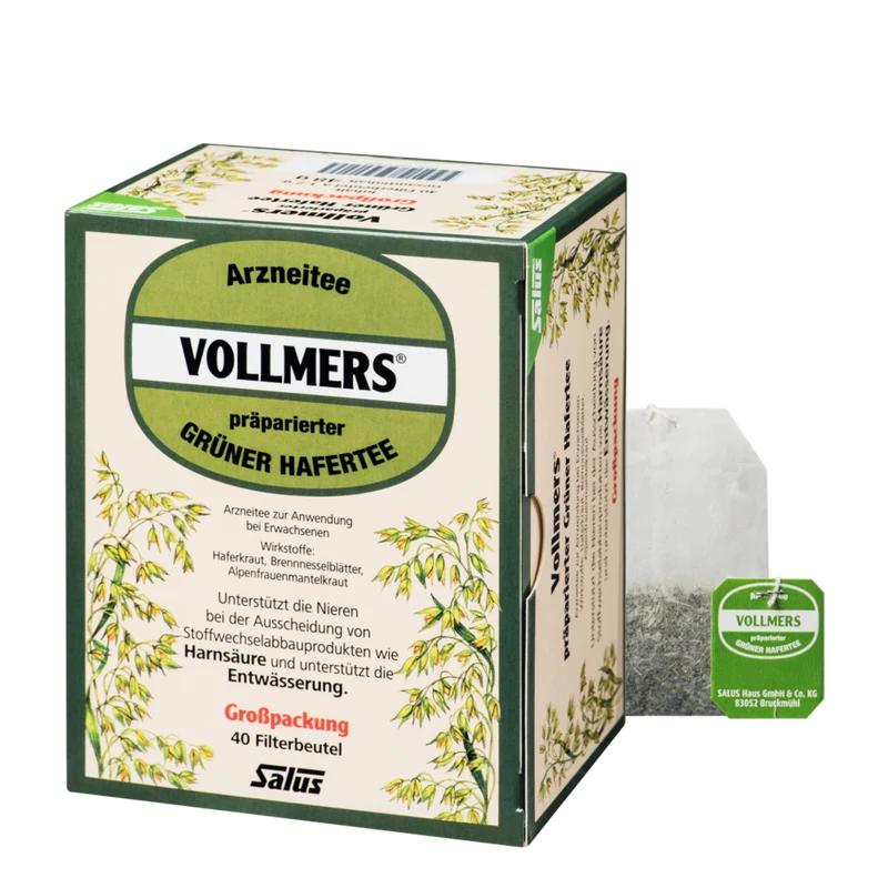Salus - Vollmers präparierter Grüner Hafertee N 40Stk
