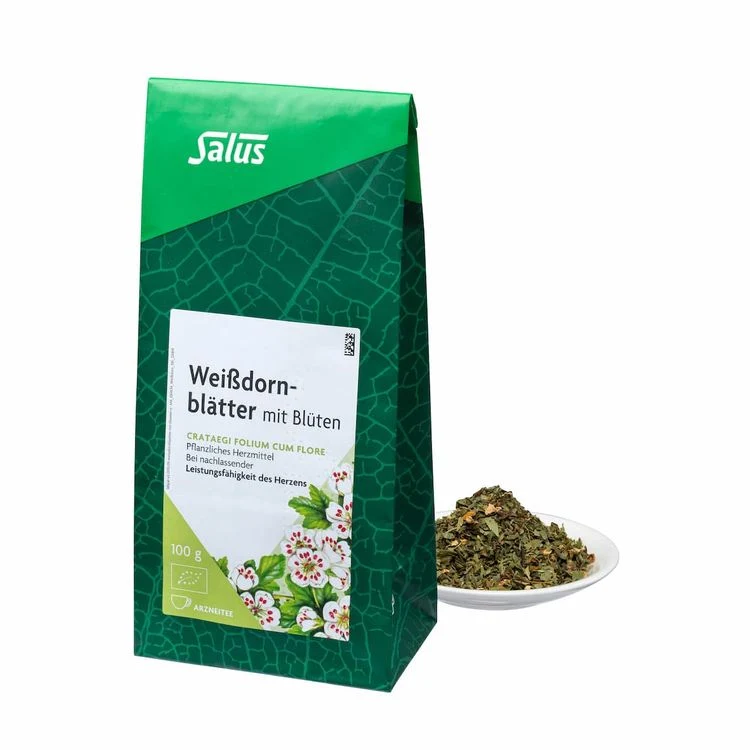 Salus - Weißdornblätter bio 100g