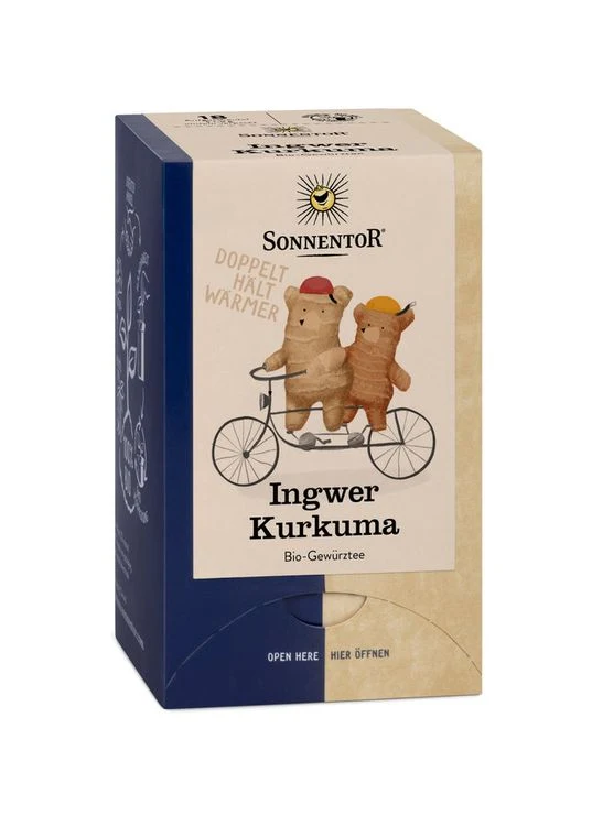 Sonnentor - Ingwer Kurkuma Gewürztee 18 FB
