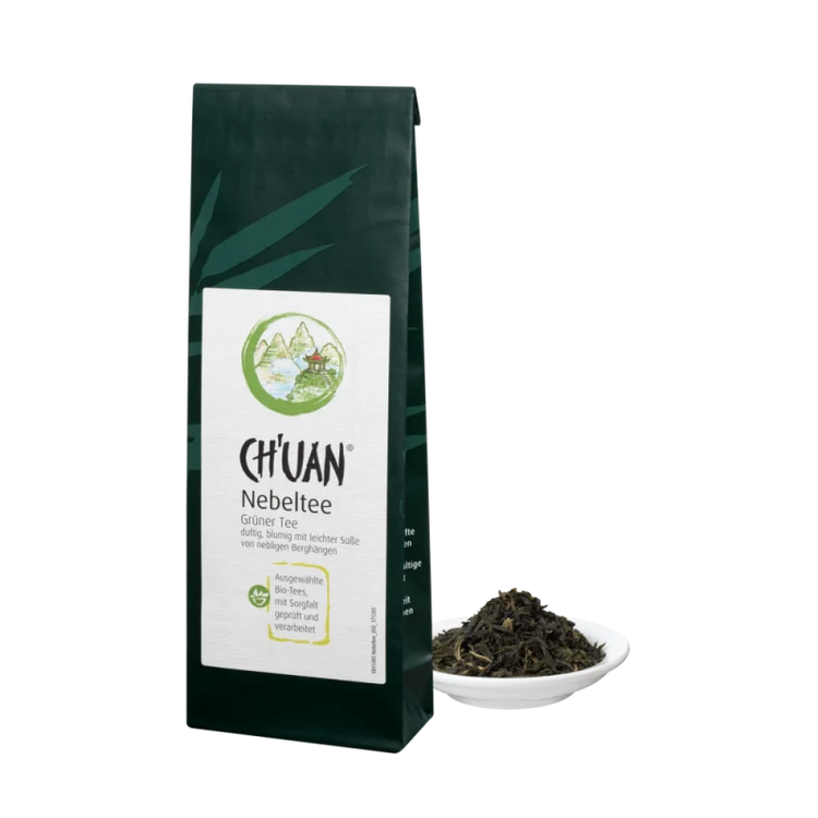 CH'UAN - Grüner Tee Nebeltee bio vegan 40g