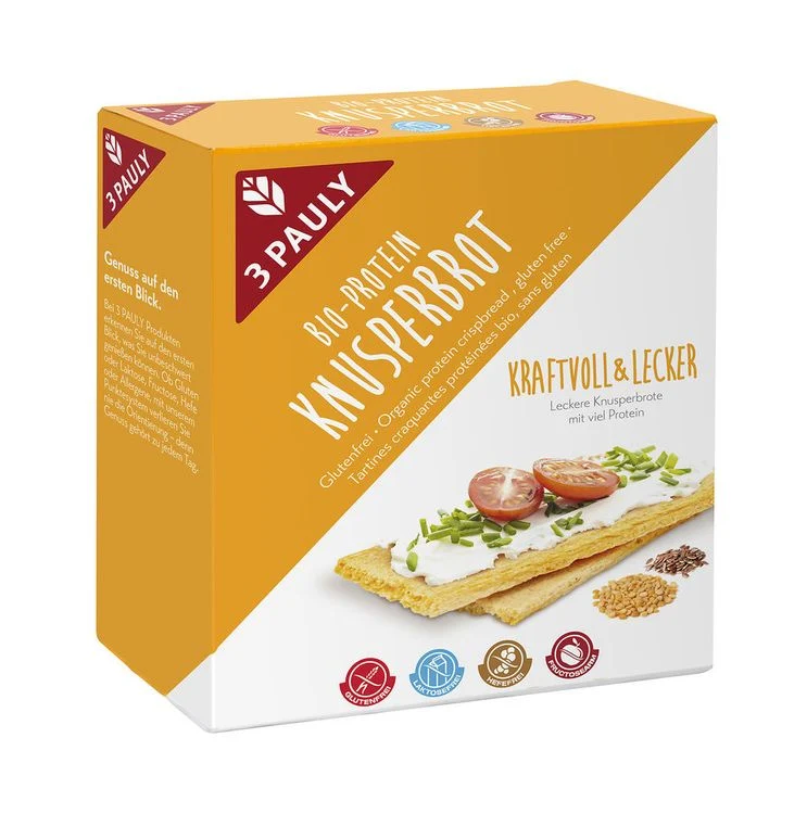 3-Pauly - Bio Protein Knusperbrot 100g