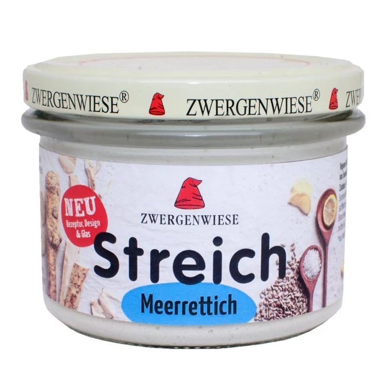 Zwergenwiese - Meerrettich Streich bio vegan 180g