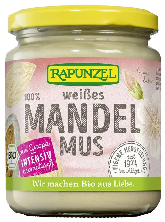 Rapunzel - Mandelmus weiß, aus Europa bio 250g