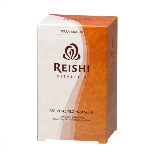 TerraMundo - Vitalpilz- Reishi 400mg Kapseln bio 120Stk