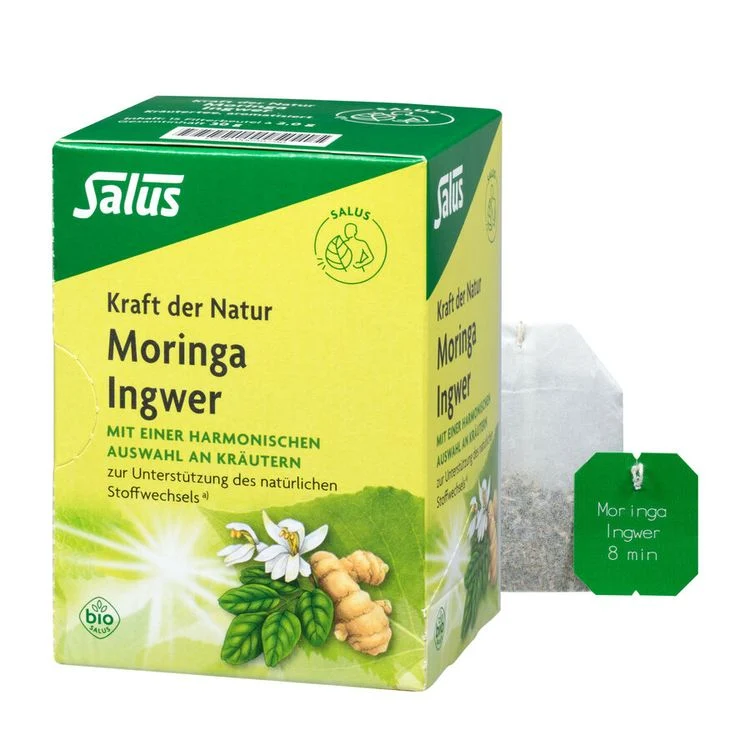 Salus - Moringa Ingwer Kräutertee, Bio 15 FB, 30g