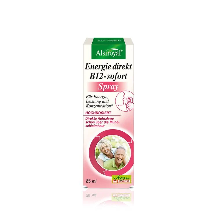 Alsiroyal - Energie direkt B 12-sofort Spray, 25ml