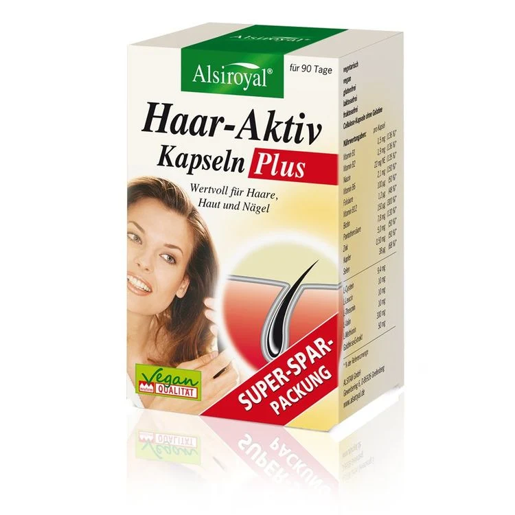 Alsiroyal - Haar-Aktiv plus 90Stk