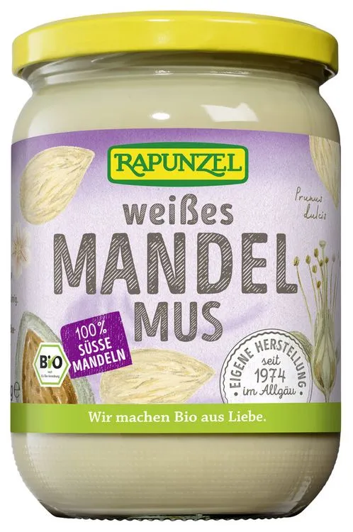 Rapunzel - Mandelmus weiß bio 500g
