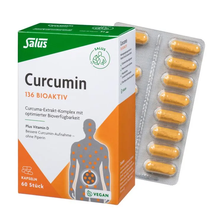 Salus - Curcumin 136 Bioaktiv Kapseln 60 Stk.