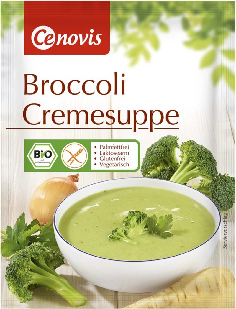 Cenovis Broccoli Cremesuppe, bio, 1 Btl.