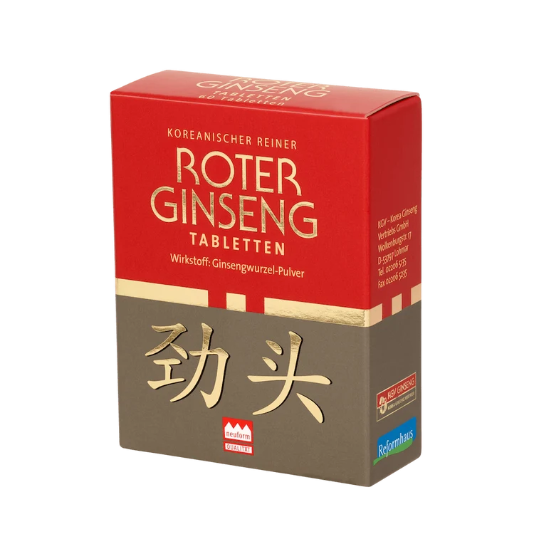 KGV - Roter Ginseng Tabletten 60 Stk.