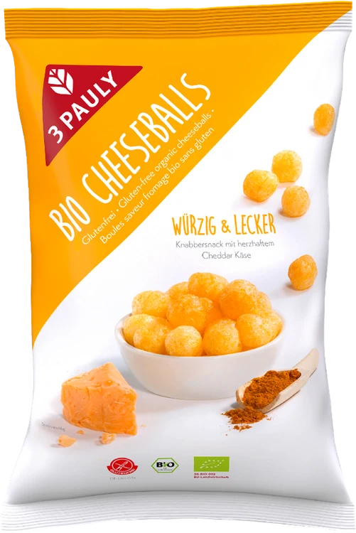 3Pauly - Bio Cheeseballs 75g