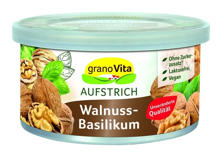 GranoVita - Walnuss-Basilikum 125g