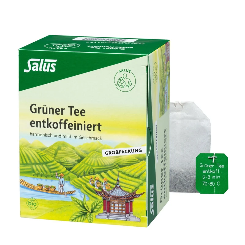 Salus - Grüner Tee entkoffeiniert, bio, 40 Fb