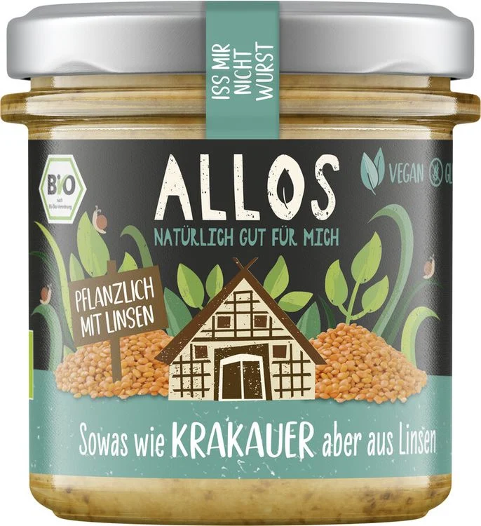 Allos - Iss mir nicht Wurst Krakauer bio 135g