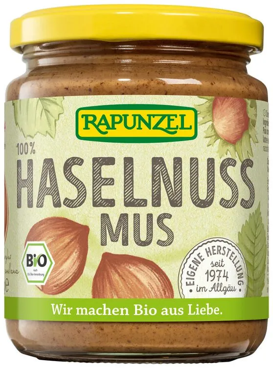 Rapunzel - Haselnussmus bio, 250g