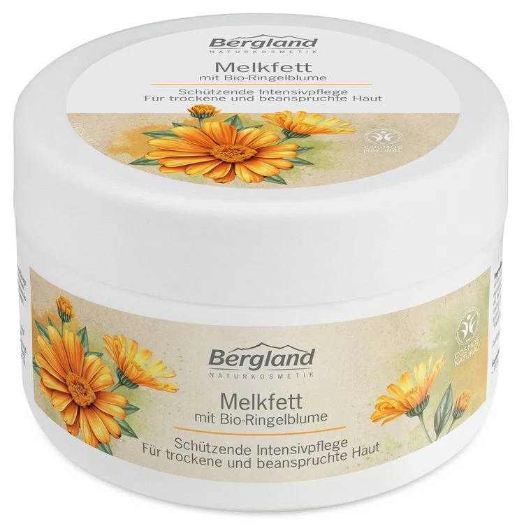 Bergland - Melkfett mit Bio-Ringelblume, 200ml