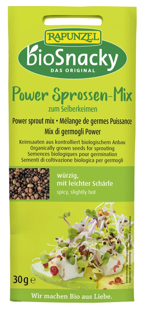 Rapunzel - Power Sprossen-Mix bioSnacky, 30g