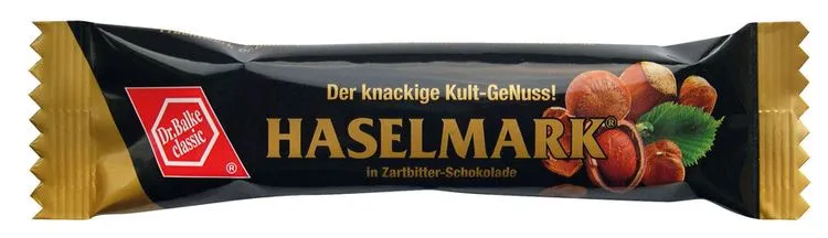 Balke - Haselmark-Fruchtriegel in Zartbitter-Schokolade 40g