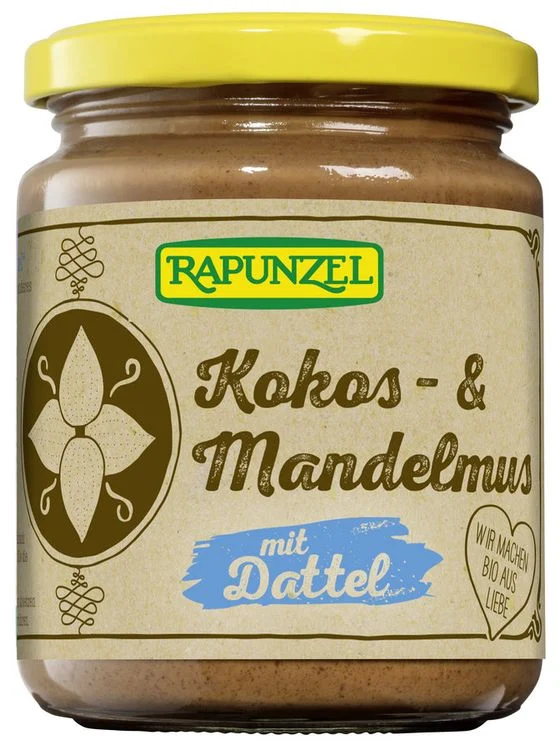 Rapunzel - Kokos- & Mandelmus mit Dattel bio, 250g