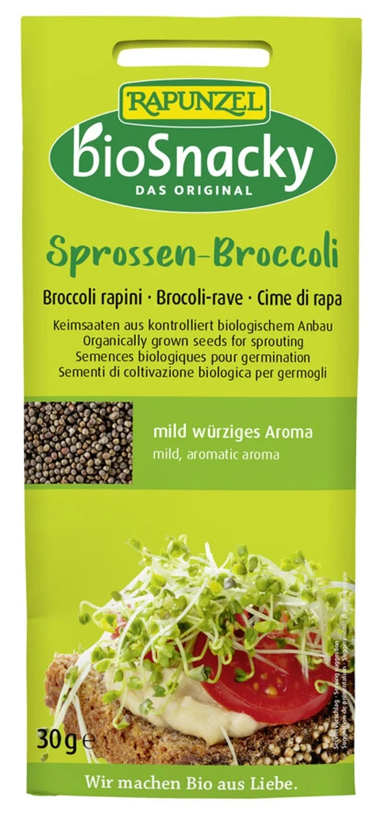 Rapunzel - Sprossen-Broccoli bioSnacky, 30g