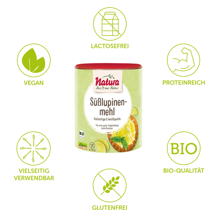 Natura - Süßlupinenmehl bio 300g