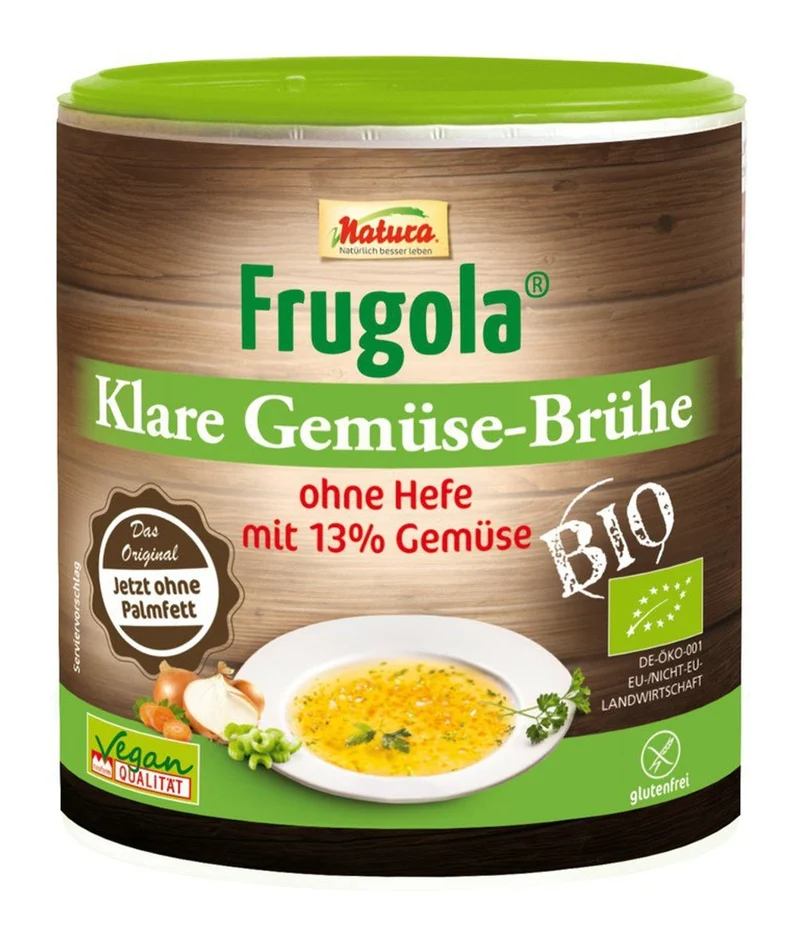 Natura - Frugola Klare Gemüsebrühe ohne Hefe bio 200g