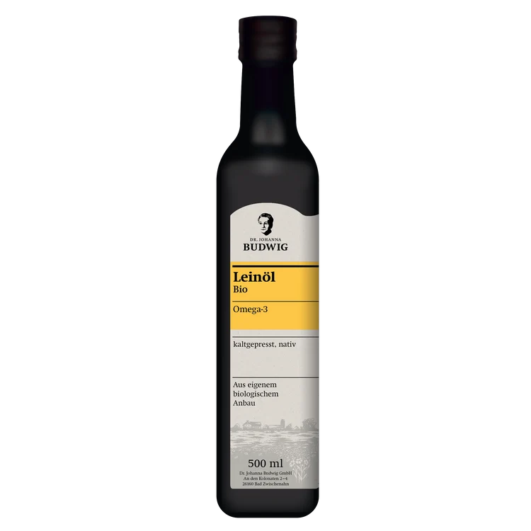 Dr. Johanna Budwig - Leinöl Omega-3 bio 500ml