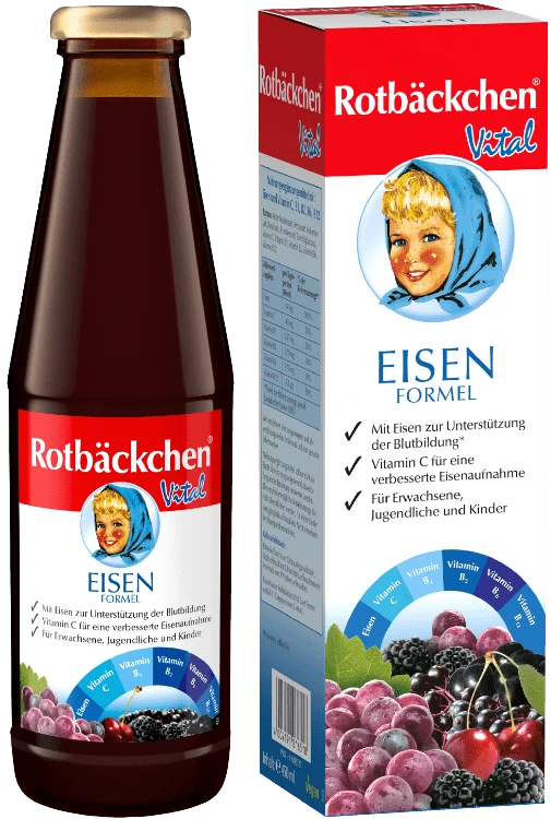 Rotbäckchen - Vital Eisen Formel 450ml