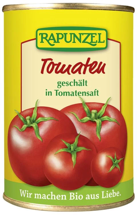 Rapunzel - Tomaten geschält bio, 400g