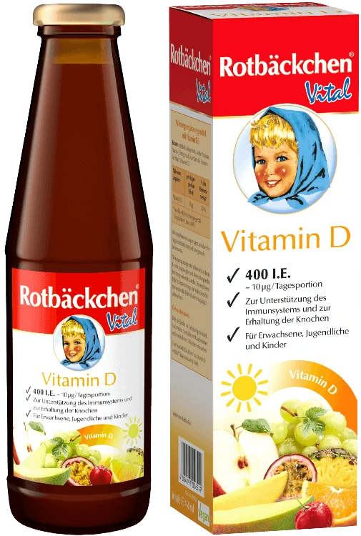 Rotbäckchen - Vital Vitamin D 450ml