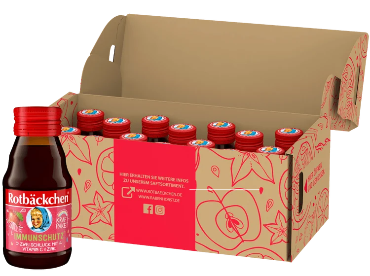 Rotbäckchen - Kraftpaket Immunschutz Shot 14 x 60 ml