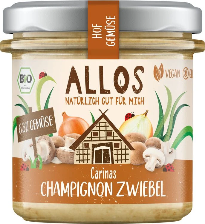 Allos - Hofgemüse Carinas Champignon Zwiebel bio 135g