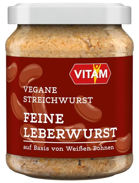 Vitam - Bohnenaufstrich wie feine Leberwurst 120 g