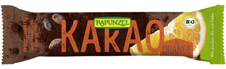 Rapunzel - Fruchtschnitte Kakao-Orange bio, 40g