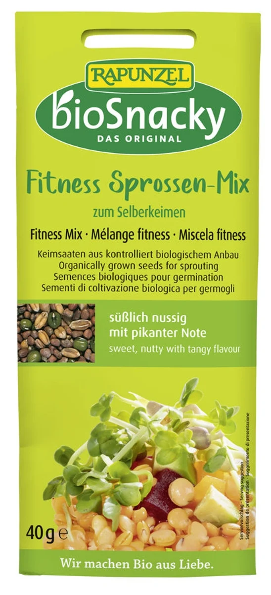Rapunzel- Fitness Sprossen-Mix bioSnacky, 40g