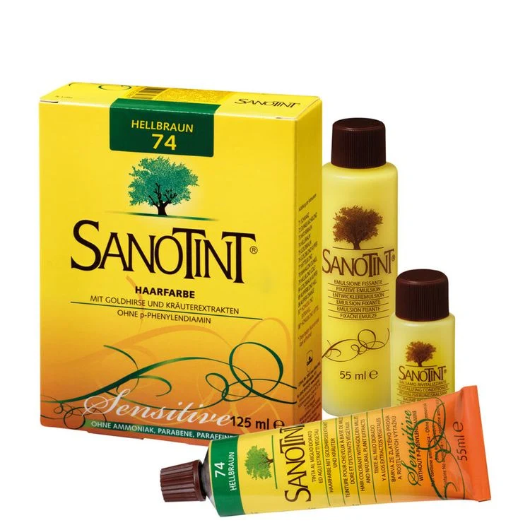 Sanotint - Haarfarbe Sensitive Nr.74 Hellbraun 125ml