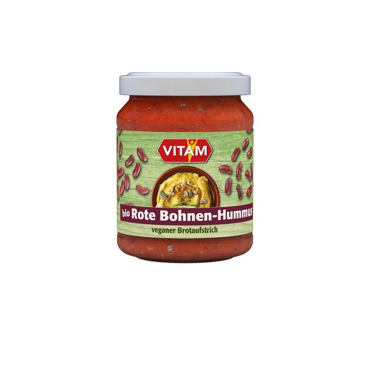 Vitam - Rote Bohnen Hummus bio 125g